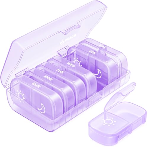 Weekly Pill Organizer 2 Times a Day