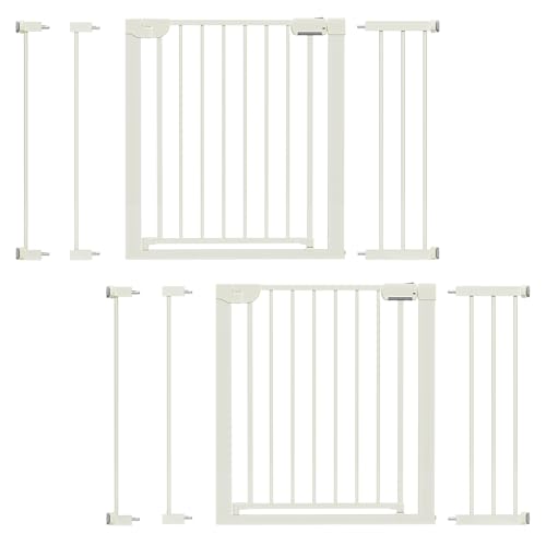 29.5 46" Magnetic Baby Gate for Stairs (2 Count)