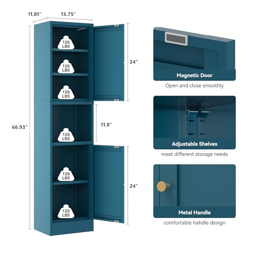 2 Door Metal Storage Cabinet