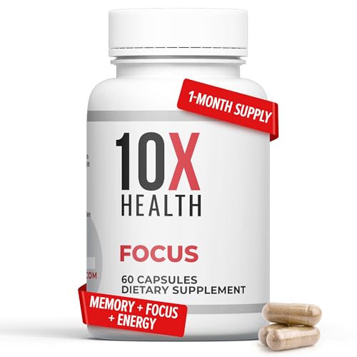 10X Health Focus Supplement (60 Count)