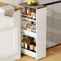 4 Tier Slim Storage Cart