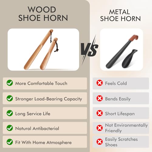 Shoe Horn Long Handle for Seniors Men Women