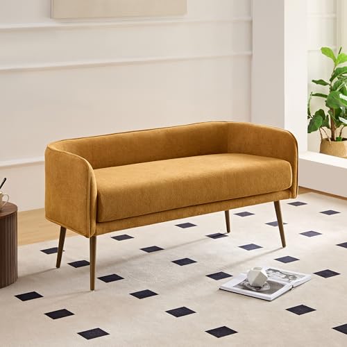 Bedroom Bench with Low Back
