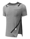 Men Post Shoulder Surgery Shirt Chemo Rehab Must Haves Port Access Clothing Rotator Cuff Surgery Snap Adaptive Clothes Dialysis