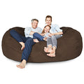 Luxurious Giant 7ft Bean Bag Chair with Microsuede Cover
