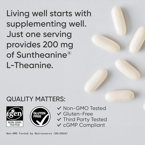 L Theanine 200mg with Suntheanine® (60 Count)