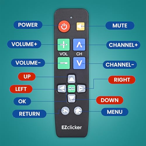 Big Button TV Remote for LG TVs Only