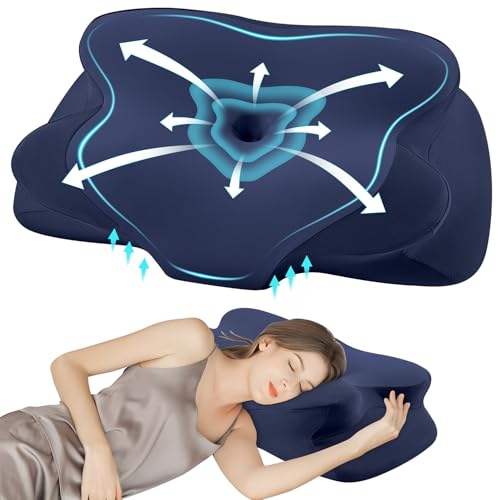 Cervical Pillow Ergonomic Memory Foam Pillow for Neck Support
