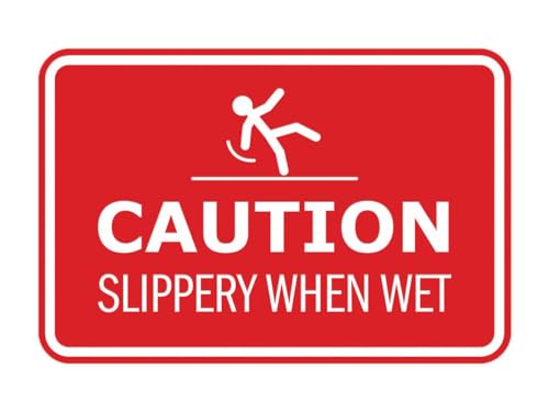 Classic Framed Caution