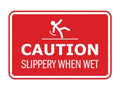 Classic Framed Caution