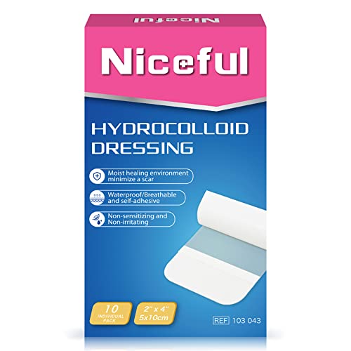 Hydrocolloid Bandages 2" x 4" (10 Count)