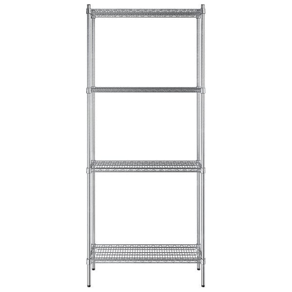 14" x 36" NSF Stainless Steel 4