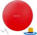 Anti Burst and Slip Resistant Exercise Yoga Ball with Quick Pump 48