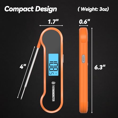 0.5 Sec Instant Read Meat Thermometer Digital for Cooking