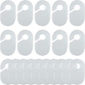 20 Pack Clothing Rack Size Dividers Blank Closet Separators for Clothes Baby Closet Size Divider Hooks Wardrobe Large Hangers Clothing Size Dividers for Racks Hanging Closet Organizer (20 Count)