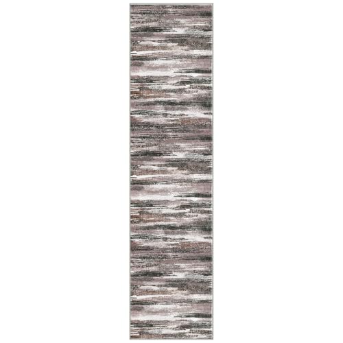 Abstract Washable Runners for Hallway 2.6x10 Runner Rug Non Slip