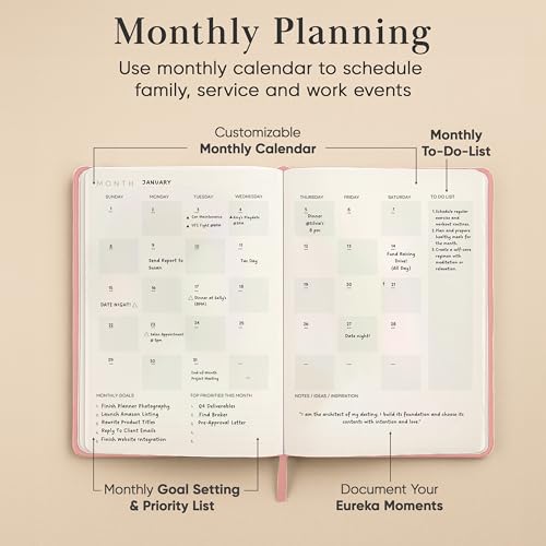 2026 Planner Daily Journal & Gratitude Journal All