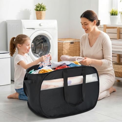 100L Collapsible Laundry Baskets