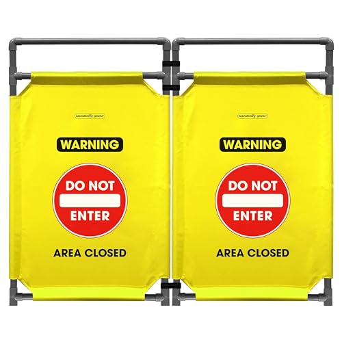 Do Not Enter Foldable Safety Barricade