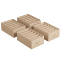 4 Pack Drawer Clothes Organizers (4 Count)