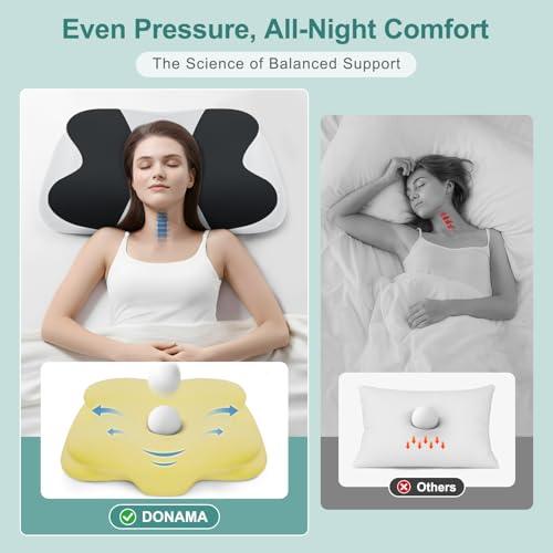 Cervical Pillow Ergonomic Memory Foam Pillow for Neck Support