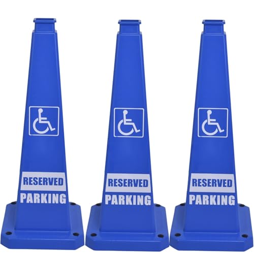 Reserved Parking Cones 3 Pack
