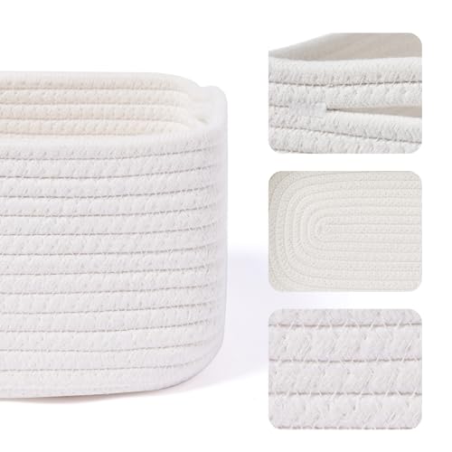 Small Storage Baskets for Organizing (4 Count)