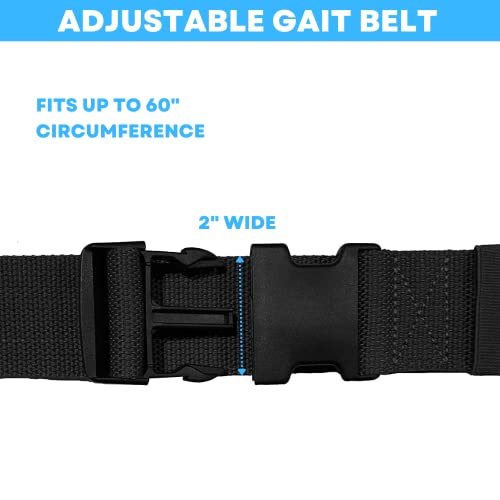 Gait Belt with Plastic Buckle by LiftAid