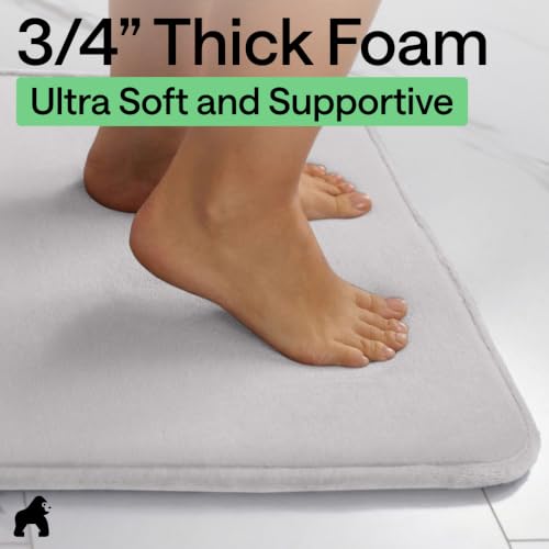 Memory Foam Bath Rug for Bathroom