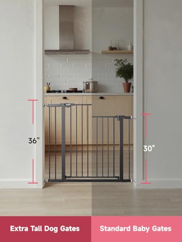 36" Extra Tall Baby Gate for Stairs