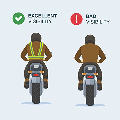 2 Pack Hi Vis Safety Vests (2 Count)