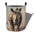 Strong Rhino Desert Wilderness Laundry Basket