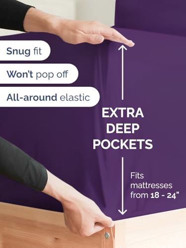 Extra Deep Split King Sheet Set