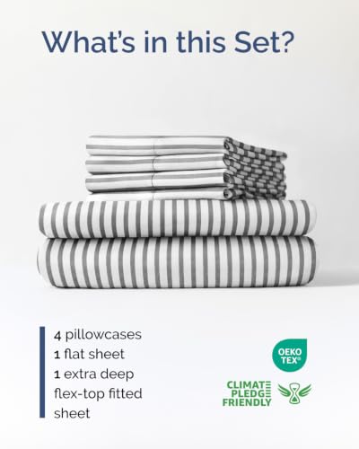 Flex Top Split Head King 6 Piece Sheet Set