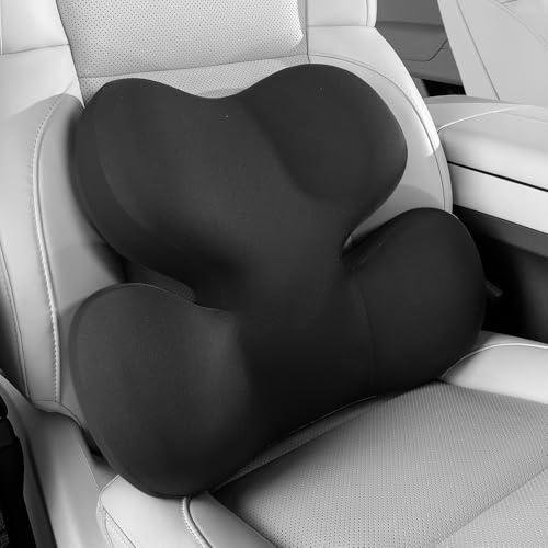 Ergonomic Memory Foam Lumbar Support Pillow for Car