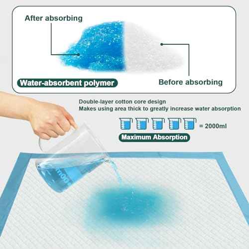 100 Count Incontinence Bed Pads 40'' x 36'' Tear