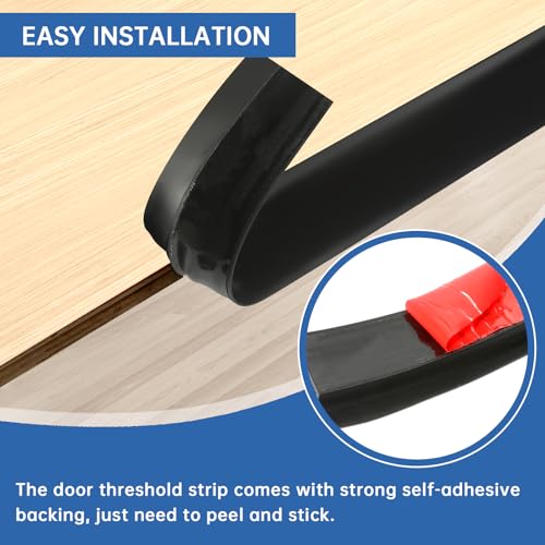 Vinyl Floor Transition Strip Self Adhesive Door Threshold Strip