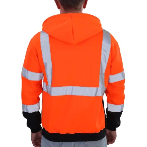 High Visibility Safety Sweatshirt for Men