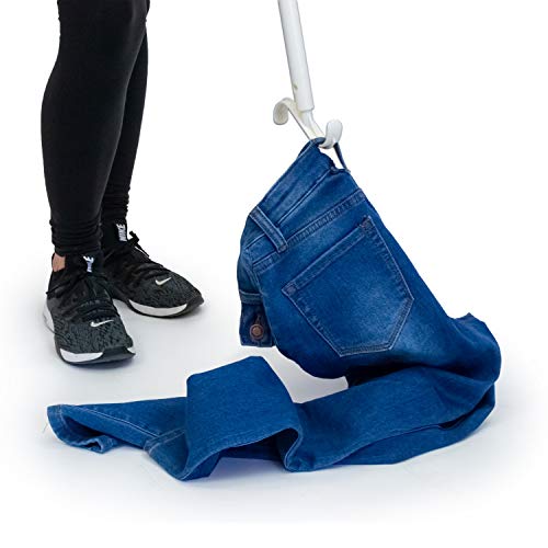 35.5 Inch Extra Long Dressing Stick with Sock Remover and Shoe Horn
