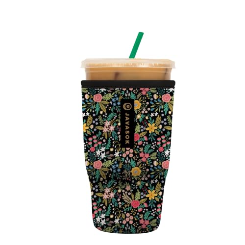 JavaSok Iced Coffee & Cold Soda Insulated Neoprene Cup Sleeve