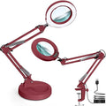 12X Magnifying Glass with Light and Stand