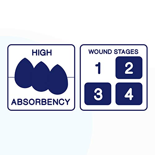 Silicone Foam Adhesive Dressing with Border (5 Count)