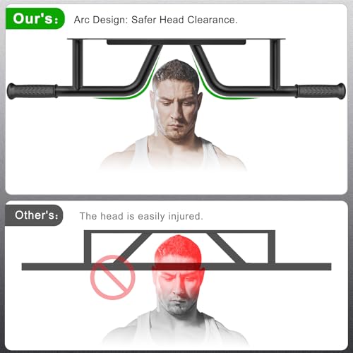 Pull Up Bar Wall Mount Heavy Duty Steel Joist Mount Chin Up Bar