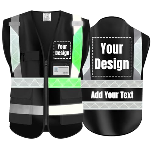 Luminous Safety Vest Customize Your Logo Work Vest with Luminous Hi