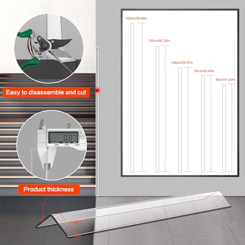 Clear Self Adhesive Wall Corner Protectors (2 Count)