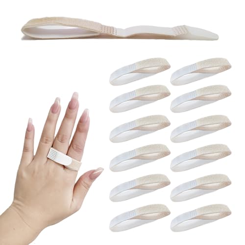 12 Pack Buddy Tape Finger Straps with Padded No (12 Count)