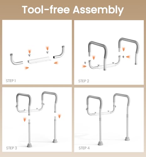 Toilet Safety Rails for Seniors
