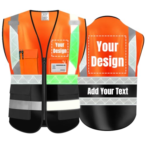 Luminous Safety Vest Customize Your Logo Work Vest with Luminous Hi