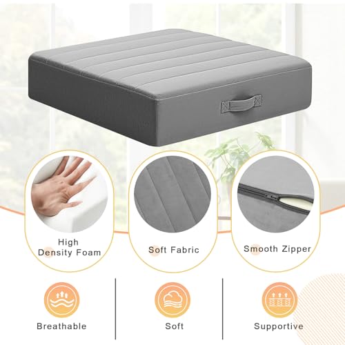 Square Floor Pillow for Adults Kids