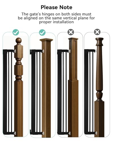 42" Extra Tall Baby Gate for Stairs